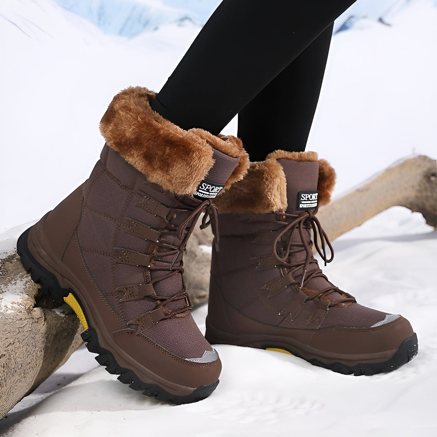 Maria™ | Bottes d'Hiver Chaudes avec Protection Imperméable